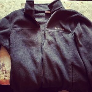 Columbia Grey Fleece Jacket
